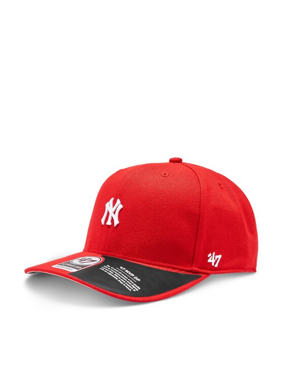 Șapcă 47 Brand MLB New York Yankees Base Runner 47 MVP DP B-BRMDP17WBP-RD Roșu