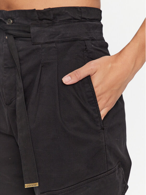 PINKO Pinko Spodnie materiałowe 101786 A15L Czarny Regular Fit