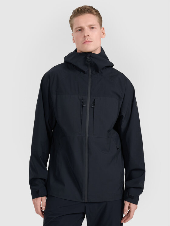 4F 4F Kurtka outdoor 4FWSS25TTJAM711-20S Czarny Regular Fit