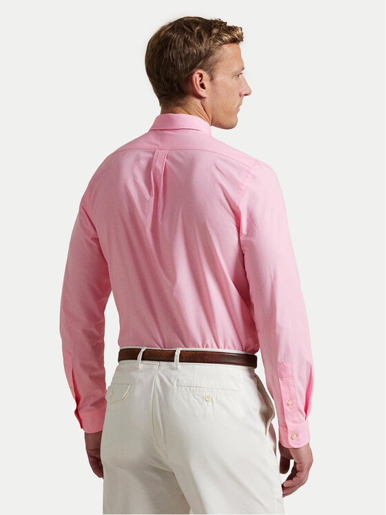 Polo Ralph Lauren Polo Ralph Lauren Košulja 710929348003 Ružičasta Slim Fit