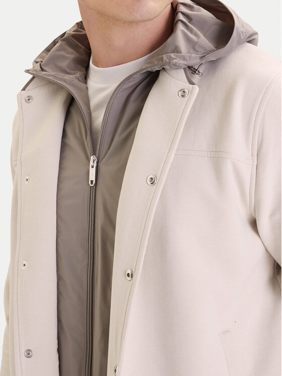 Bugatti Bugatti Übergangsjacke 8750-75062C Écru Modern Fit