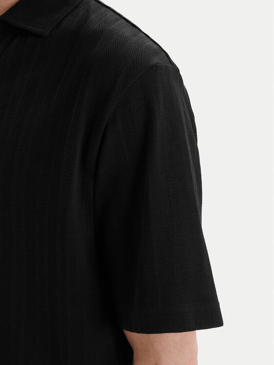 HUGO HUGO Poloshirt Dalibo 50556724 Schwarz Relaxed Fit