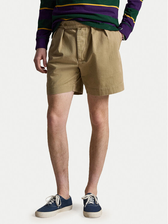 Polo Ralph Lauren Polo Ralph Lauren Auduma šorti 710B20886003 Haki Relaxed Fit