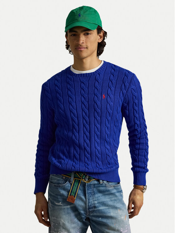 Polo Ralph Lauren Polo Ralph Lauren Džemperis 710775885553 Zils Regular Fit