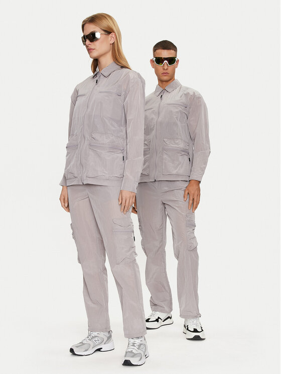 Rains Rains Spodnie materiałowe Kano Pants Regular 19200 Szary Regular Fit