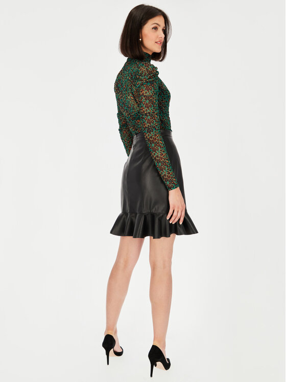 L’AF L’AF Spódnica mini Marula Czarny Slim Fit