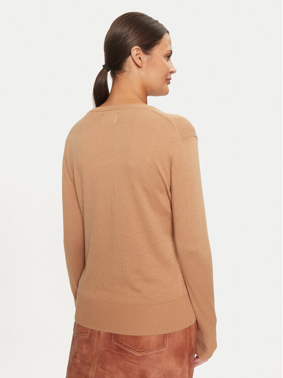 Gant Gant Džemper 4803187 Bež Regular Fit