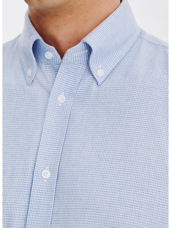 Pako Lorente Pako Lorente Koszula P25WF-1X-007 Niebieski Slim Fit
