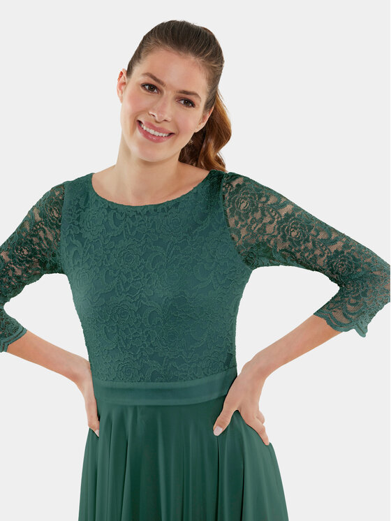 Swing Swing Rochie cocktail 77761710 Verde Regular Fit