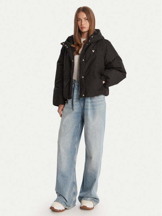 Guess Guess Télikabát V5BL07 WGLW2 Fekete Regular Fit