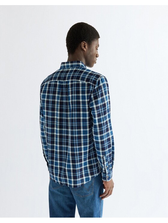 Wrangler Wrangler Koszula 1 PKT SHIRT Różowy Regular Fit