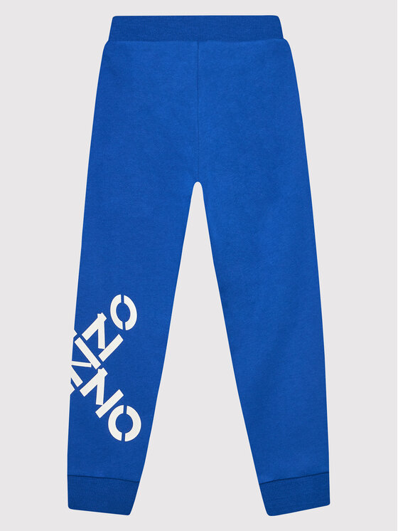 Cargo Sweatpants Pantaloni Kenzo Neri Kenzo Kids Spodnie Dresowe