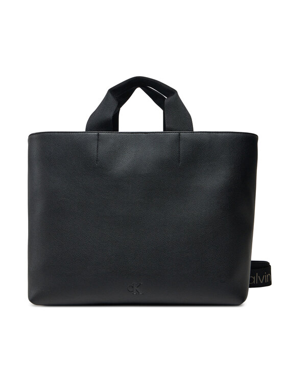 Calvin Klein Jeans Calvin Klein Jeans Rankinė Ultralight Tote Pu LV04K3132G Juoda