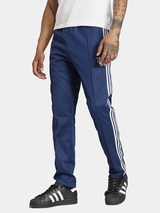 adidas adidas Pantaloni trening adicolor Classics Beckenbauer IP0421 Albastru Slim Fit