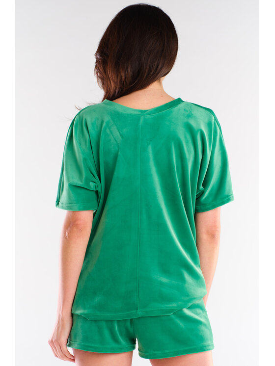 Awama Awama Szorty A418 Zielony Basic Fit