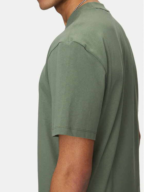 HUGO HUGO T-Shirt Dapolino 50488330 Zielony Relaxed Fit