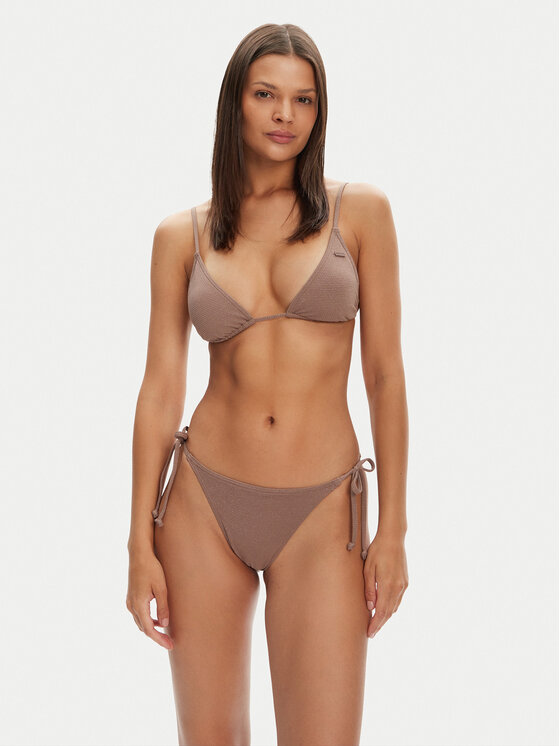 Roxy Bikini Lasca Tiki Tri ERJX203573 Marrone, taglia : S