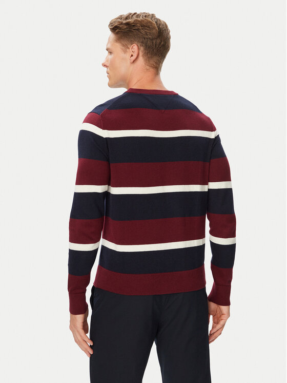 Tommy Hilfiger Tommy Hilfiger Megztinis Pima MW0MW28046 Spalvota Regular Fit