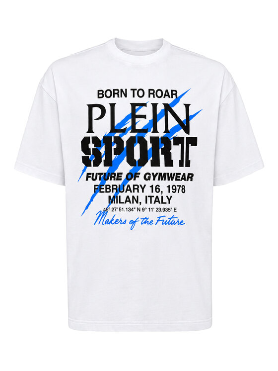 Plein Sport Plein Sport T-shirt 32331 Bianco Regular Fit
