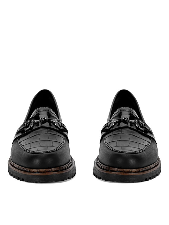 Rieker Rieker Loafersy 54862-01 Černá
