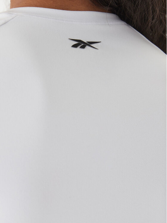 Reebok Reebok T-särk Reebok x Ewa Chodakowska RK25613CCW Valge Slim Fit