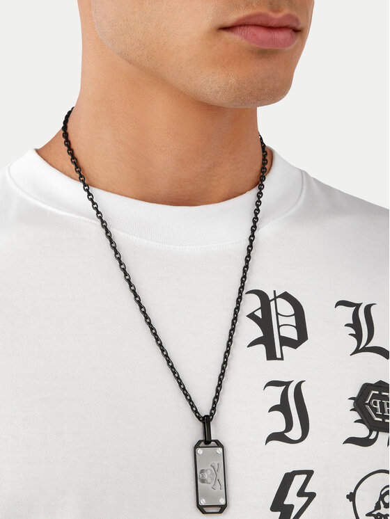PHILIPP PLEIN PHILIPP PLEIN Намисто $Kull Bones PJWEA09NU Срібний