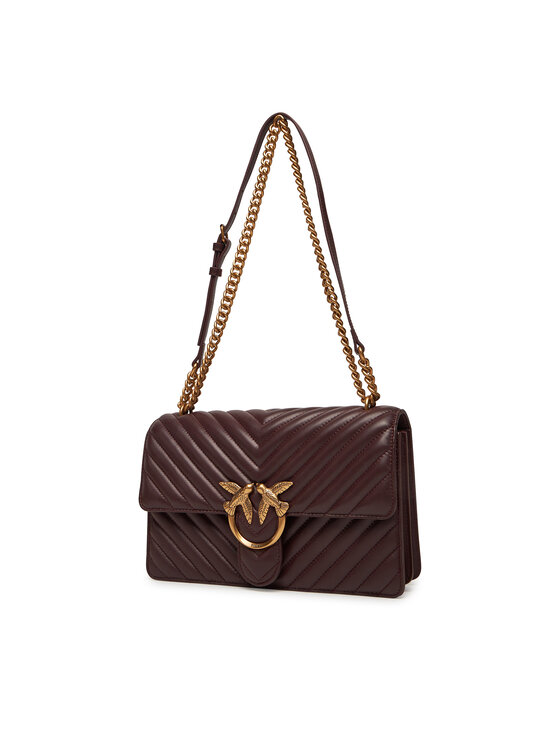 PINKO PINKO Rankinė Love One Classic Dc PE 24 PLTT 100941 A0GK Violetinė