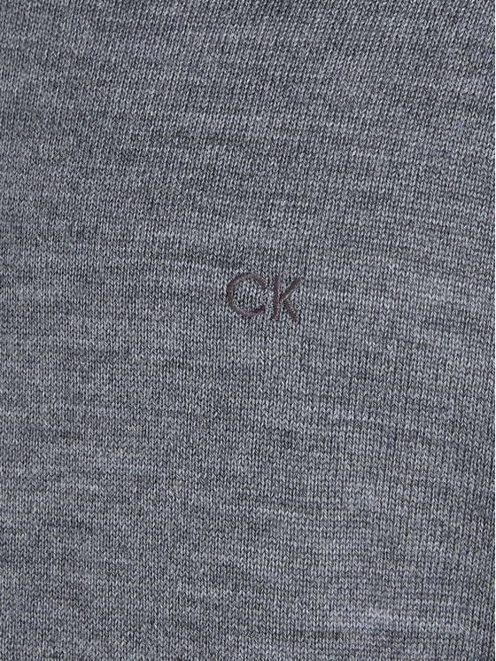 Calvin Klein Calvin Klein Sweter K10K110423 Szary Slim Fit