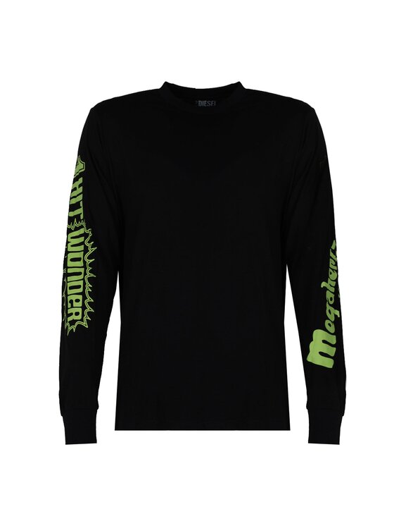 Diesel Diesel Longsleeve A06768-0GRAM Μαύρο Regular Fit