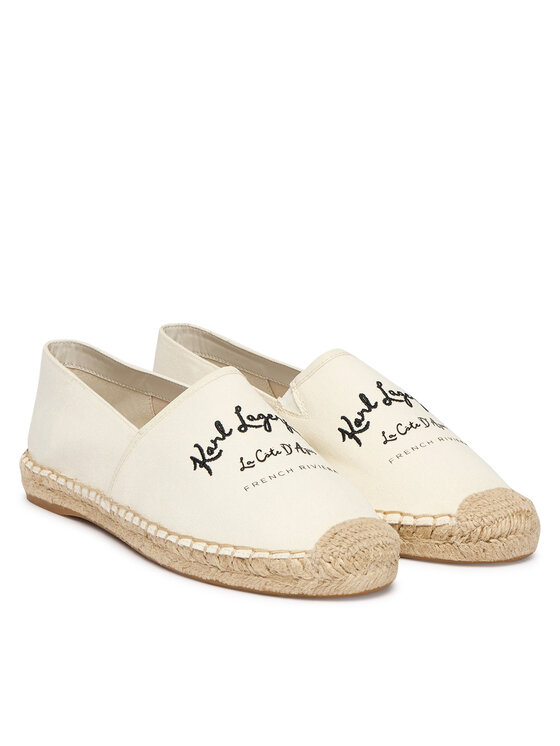 KARL LAGERFELD KARL LAGERFELD Espadrilles KL80110A Écru