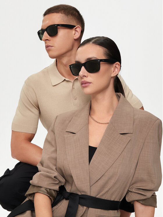 Ray-Ban Ray-Ban Ochelari de soare New Wayfarer 0RB2132 622 Negru