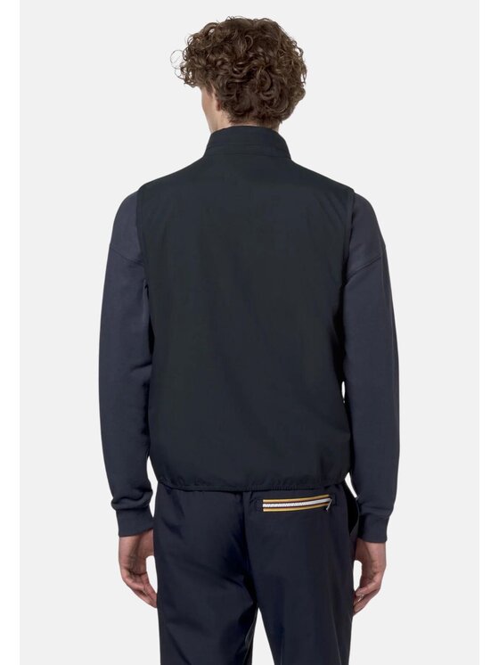 K-Way K-Way Gilet VALEN STRETCH DOT GILET Blu scuro Slim Fit