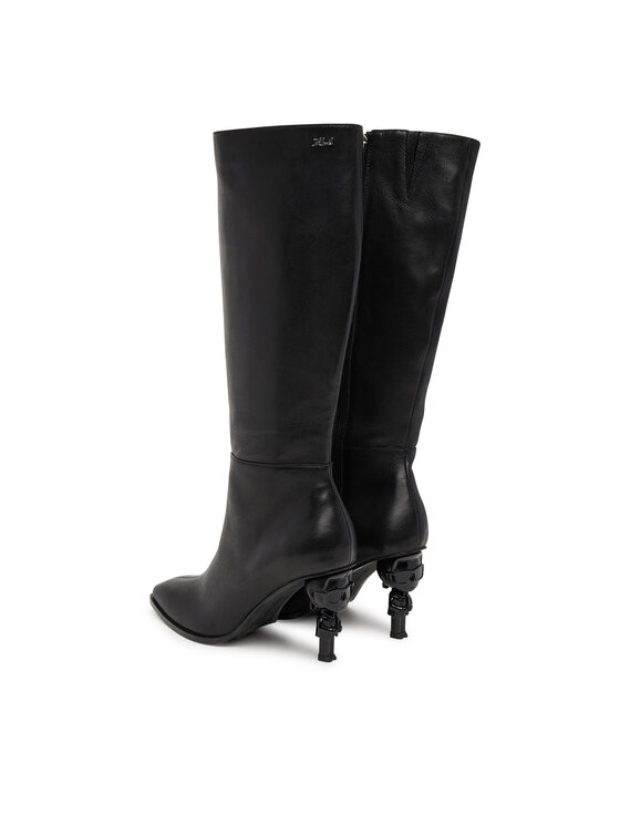 KARL LAGERFELD KARL LAGERFELD Kozačky KL39175 Černá