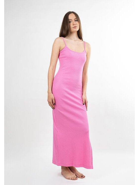 DKaren Sport DKaren Sport Sukienka codzienna SDK-K-P7 Różowy Classic Fit