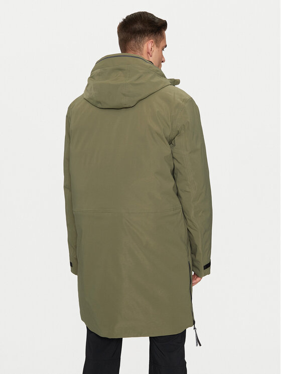 Halti Halti Зимно яке Bergga 065-0426 Зелен Relaxed Fit