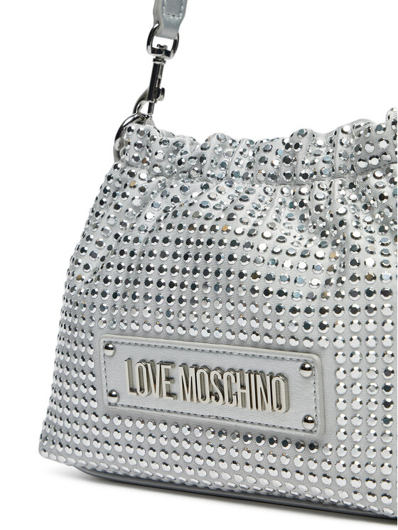 LOVE MOSCHINO LOVE MOSCHINO Дамска чанта JC4138PP1MLL196B Сребрист