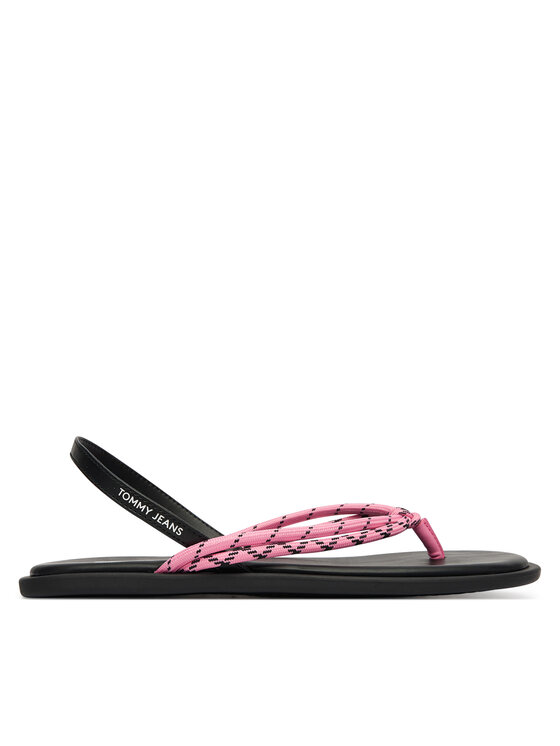 Tommy Jeans Sandale Tjw Casual Rope Sandal EN0EN02951 Roz