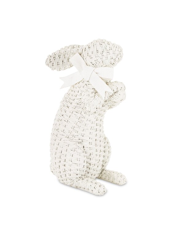 MIAhome MIAhome Figurka królika 27x11x16 cm AFICO Biały
