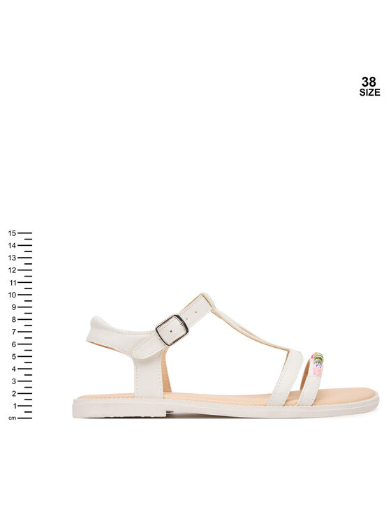 Geox Geox Sandali Jr Sandal Karly J6535H 000BC C1000 D Bianco