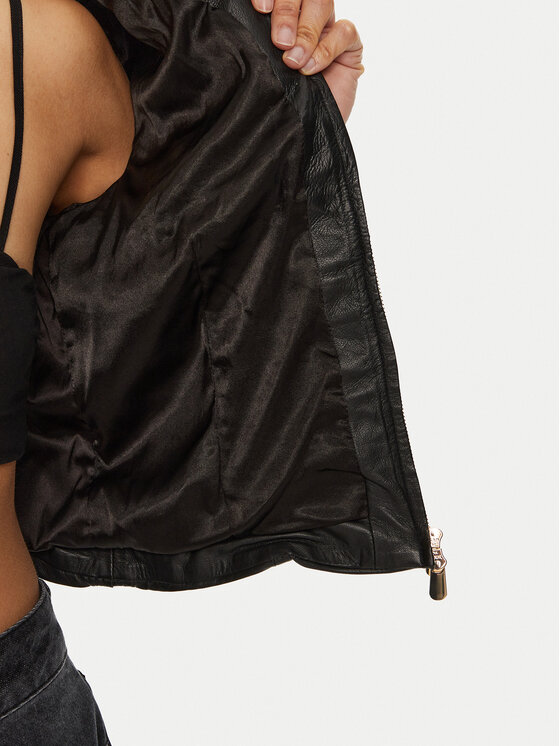PINKO PINKO Prijelazna jakna Giasone 102993 A1KC Crna Regular Fit
