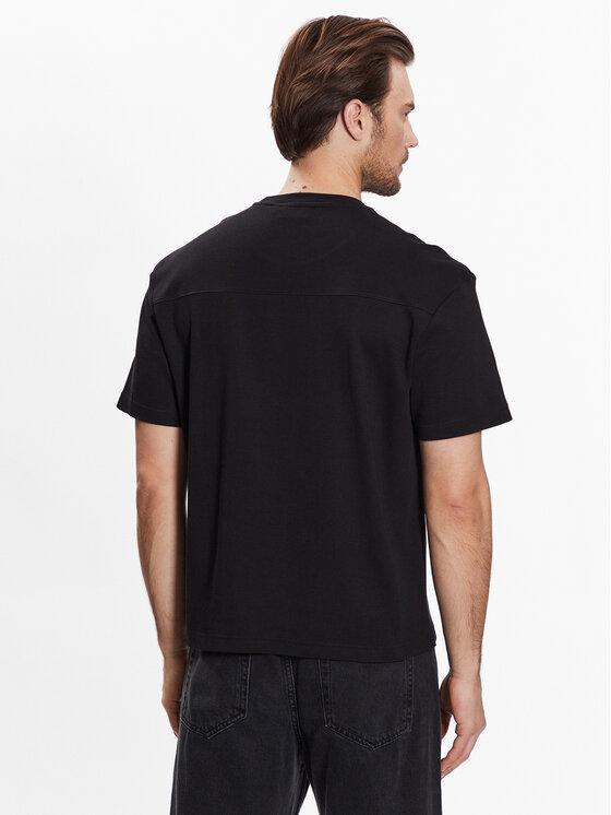 Calvin Klein Calvin Klein T-Shirt Motion Graphic Comfort T-Shirt K10K111116 Czarny Regular Fit