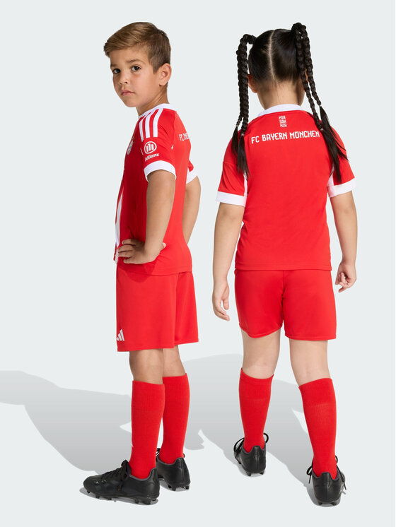 adidas adidas Komplet sportowy FC Bayern 25/26 Home Mini Kit Kids Czerwony Regular Fit