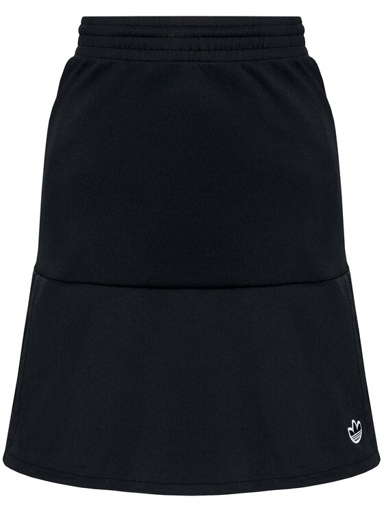 adidas adidas fusta din material de trening GN3144 Negru Standard Fit