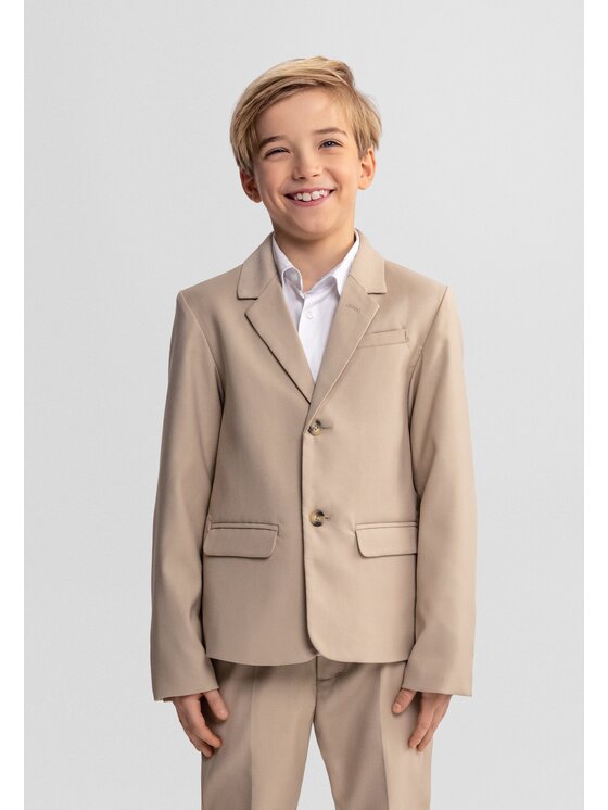 minoti minoti Marynarka 29FORMAL250 Szary Regular Fit