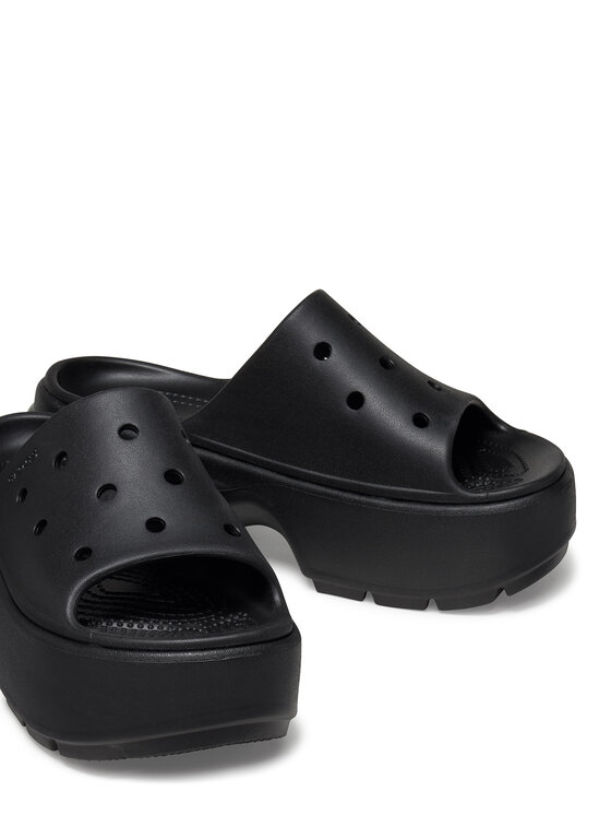Crocs Crocs Šlepetės Stomp Slide 209346 Juoda