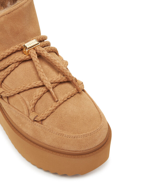 Inuikii Inuikii Schneeschuhe Classic Low Platform 75204-004 Beige