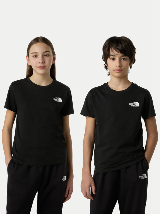 The North Face The North Face Póló Simple Dome NF0A87T4 Fekete Regular Fit