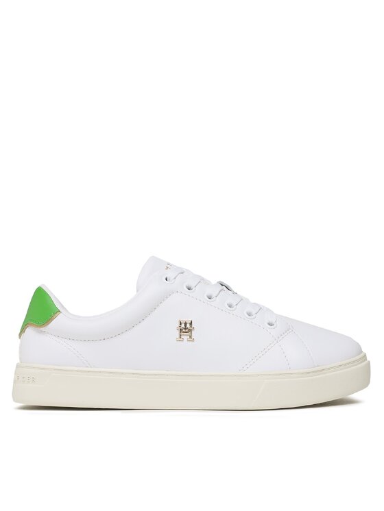 Sneakers Tommy Hilfiger Elevated Essential Court Sneaker FW0FW06965 Alb
