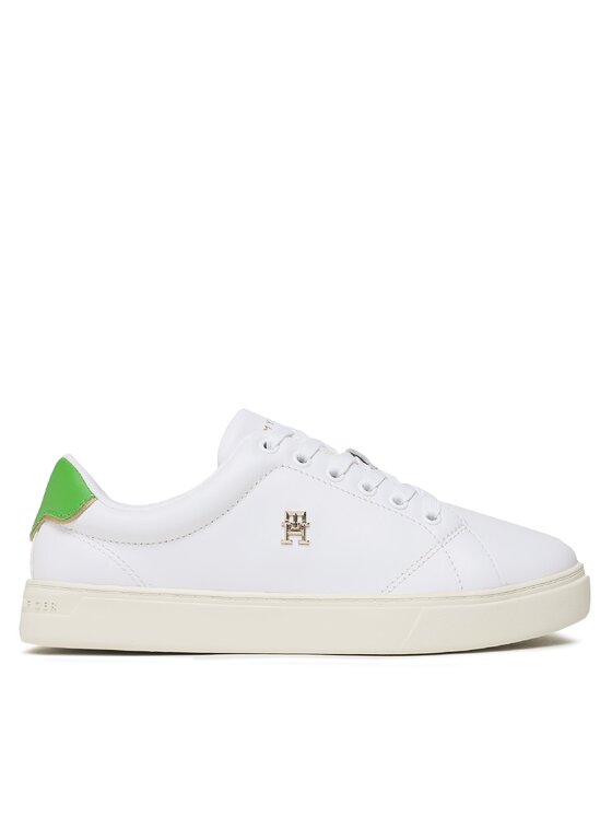 Tommy Hilfiger Snīkeri Elevated Essential Court Sneaker FW0FW06965 Balts