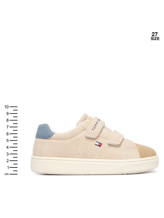 Tommy Hilfiger Tommy Hilfiger Sneakersy Low Cut Velcro Sneaker T1X9-35218-1959 M Beżowy